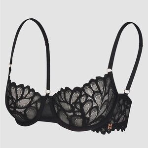 Savage C Fenty Sorry Not Sorry Unlined Lace Balconette Bra
